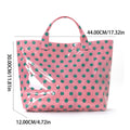 Cute Polka Dots Large Capacity Tote Bag MK2BLW6W10BBG555