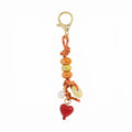 Vintage Star Beaded Braided Keychain Bag Charm MK2ZCEP6W10BBC77