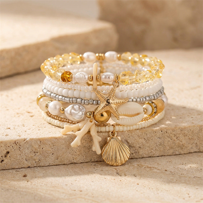 Retro Boho-Style Pearl Beads C - DippedShop Wholesale - #5971