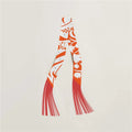 Horse Print Tassel Silk Scarf - DippedShop Wholesale - #1763