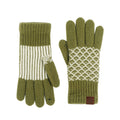 Vintage Jacquard Touch Screen Gloves - DippedShop Wholesale - #3011