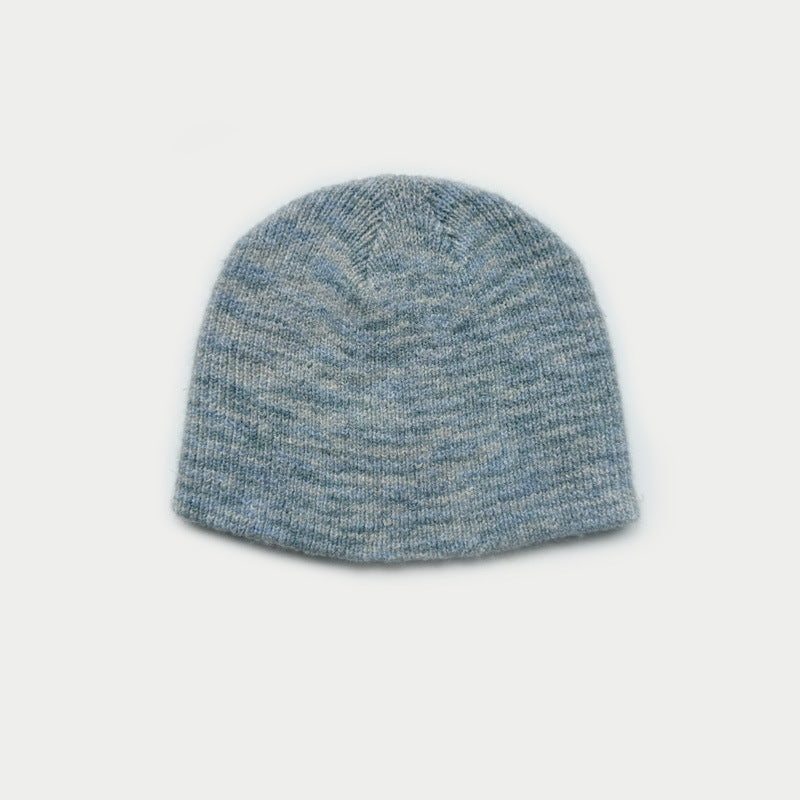 Wool Blend Knitted Beanie Hat - DippedShop Wholesale - #7987
