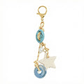 Vintage Star Beaded Braided Keychain Bag Charm MK2ZCEP6W10BBC77