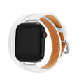 Simple Solid Color PU Leather Watch Band 6W6JWA135