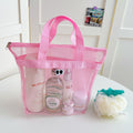 Cute Eye Embroideried Hollow Tote Bag 8CW6BBG471L