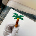 Creative Mini Coconut Tree Non Crease Hair Clip 8AS6HCP339T