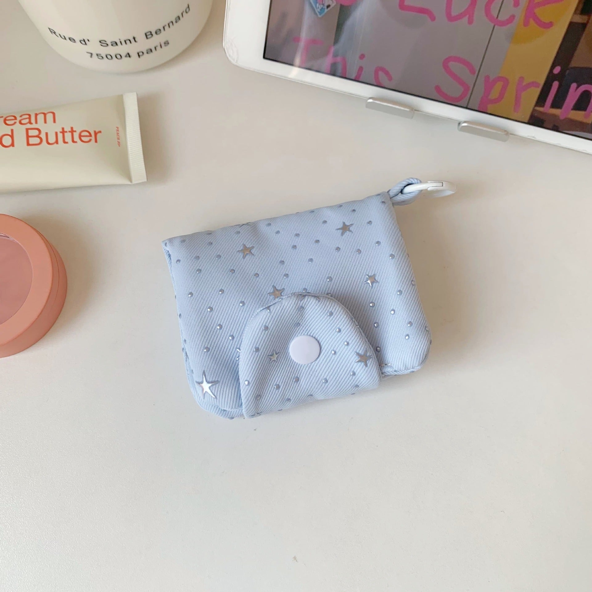 (No Charm) Cute Star Print Car - DippedShop Wholesale - #4355