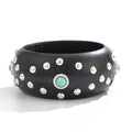 Punk Style Studded Wooden Wide - DippedShop Wholesale - #8419