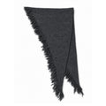Simple Solid Color Triangle Tassel Knit Shawl Scarf 6W6NSC133