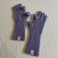 Minimalist Wool Blend Solid Color Knit Gloves 6W6GLO56
