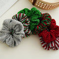 Striped Elastic Hair Scrunchie - DippedShop Wholesale - #4595