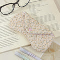 Cute Floral Print Envelope Shape Sunglasses Case MK2BLC6S13HSY85