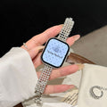 Luxury Hollow Pearl Rhinestones Watch Bnad 6W6JWA98