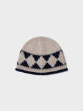 Diamond Jacquard Knit Beanie - DippedShop Wholesale - #2867
