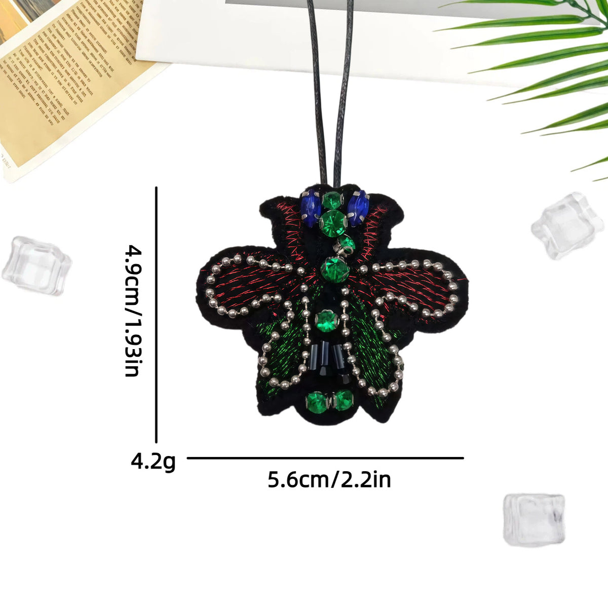 Cute Cartoon Rhinestones Horse Pendant Bag Charm 6W10BBC803