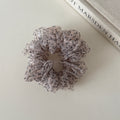 Multicolor Ruffle Edge Leopard Mesh Scrunchies MK2BW6W6HSR39