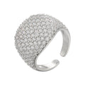 Colorful Sparkly Rhinestone Open Adjustable Ring 6W6JRG295