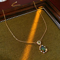 Stylish Gold Plated Square Rhinestones Chain Bracelet 6W6JBR710