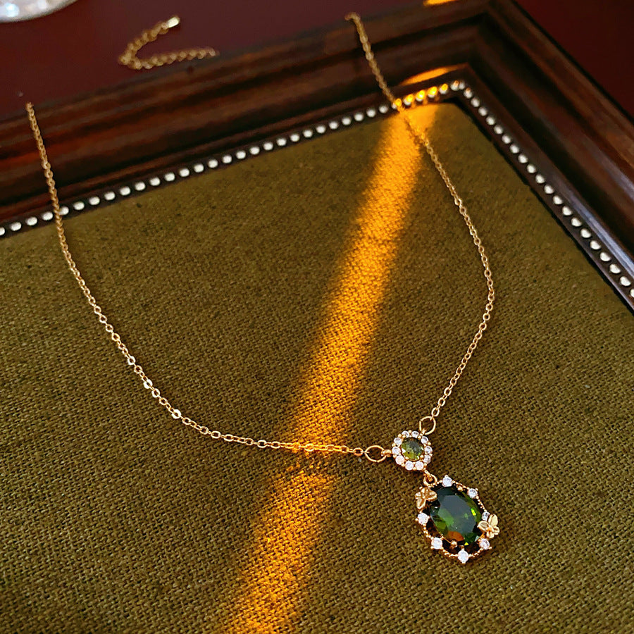 Stylish Gold Plated Square Rhinestones Chain Bracelet 6W6JBR710