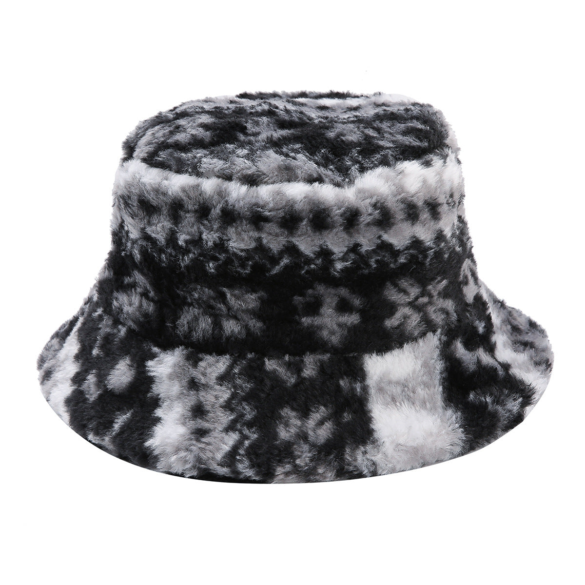 Boho Style Fair Isle Print Warm Bucket Hat 6W6HAT816