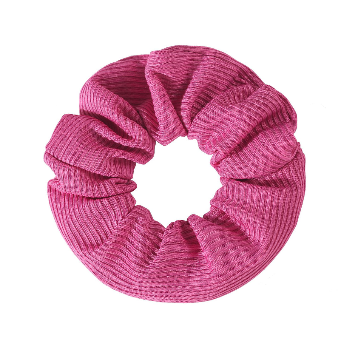 Minimalist Solid Color Rib Texture Hair Tie 6W6HSR511