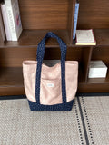 Floral Contrast Shoulder Bag - DippedShop Wholesale - #0051