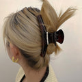 Eleagnt Pearl Large Acetate Hair Claw MK2PPIM6W6HCP1263