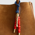 Boho Moon Pendant Beaded Keychain Bag Charm MK2ZCEP6W10BBC75