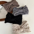 Bowknot Cable Knit Headband - DippedShop Wholesale - #2915