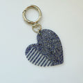 Stylish Love Heart Shape Glitter Hair Combs MK2BLM6C5CB71