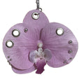 Realistic Phalaenopsis Orchid Keychain Bag Charm 6W10BBC366