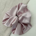 Oversized Solid Color Satin Elastic Scrunchies MK2BW6W6HSR48