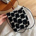 Minimalist Color Block Embroidered Canvas - DippedShop Wholesale - #5587