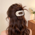 Textured Acetate Wave Edge Hair Claw Clip MK2PPM6W6HCP339