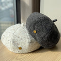 Flecked Tweed Beret Hat - DippedShop Wholesale - #9171
