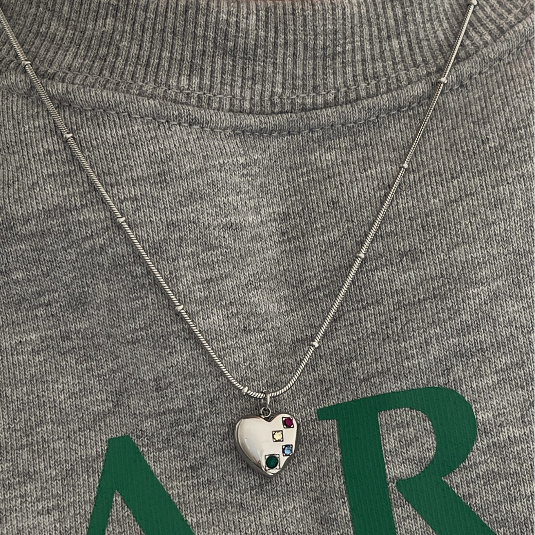 Heart Pendant Necklace - DippedShop Wholesale - #0323