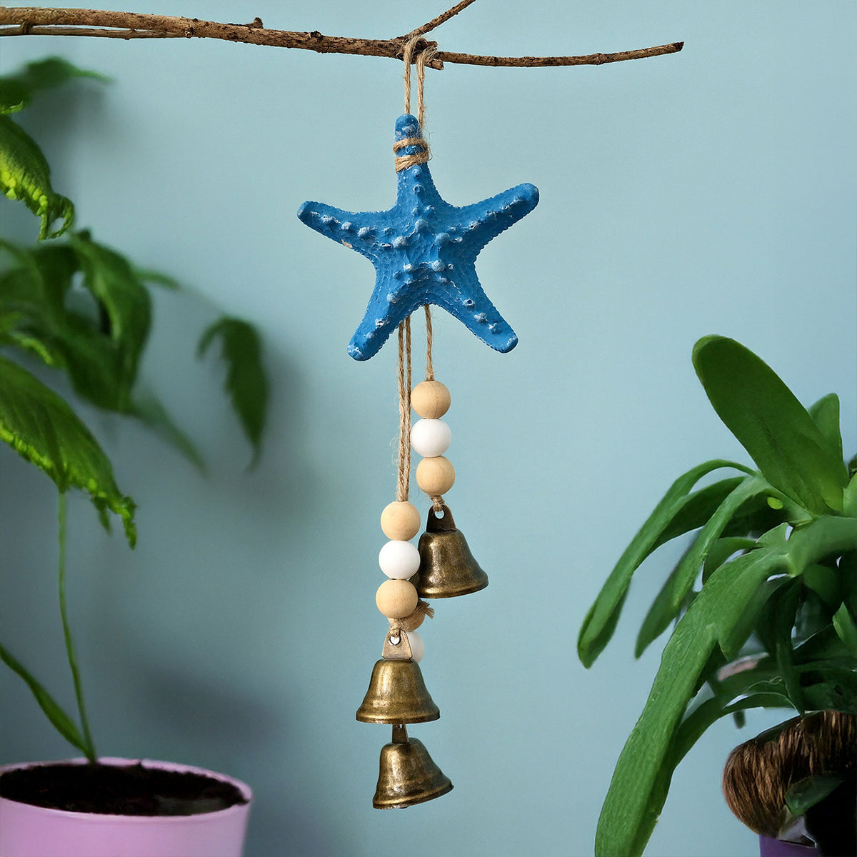 Starfish Wind Chime Ornament - DippedShop Wholesale - #0563