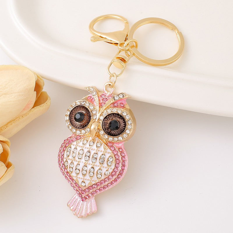 Owl Pendant Bag Charm - DippedShop Wholesale - #3795