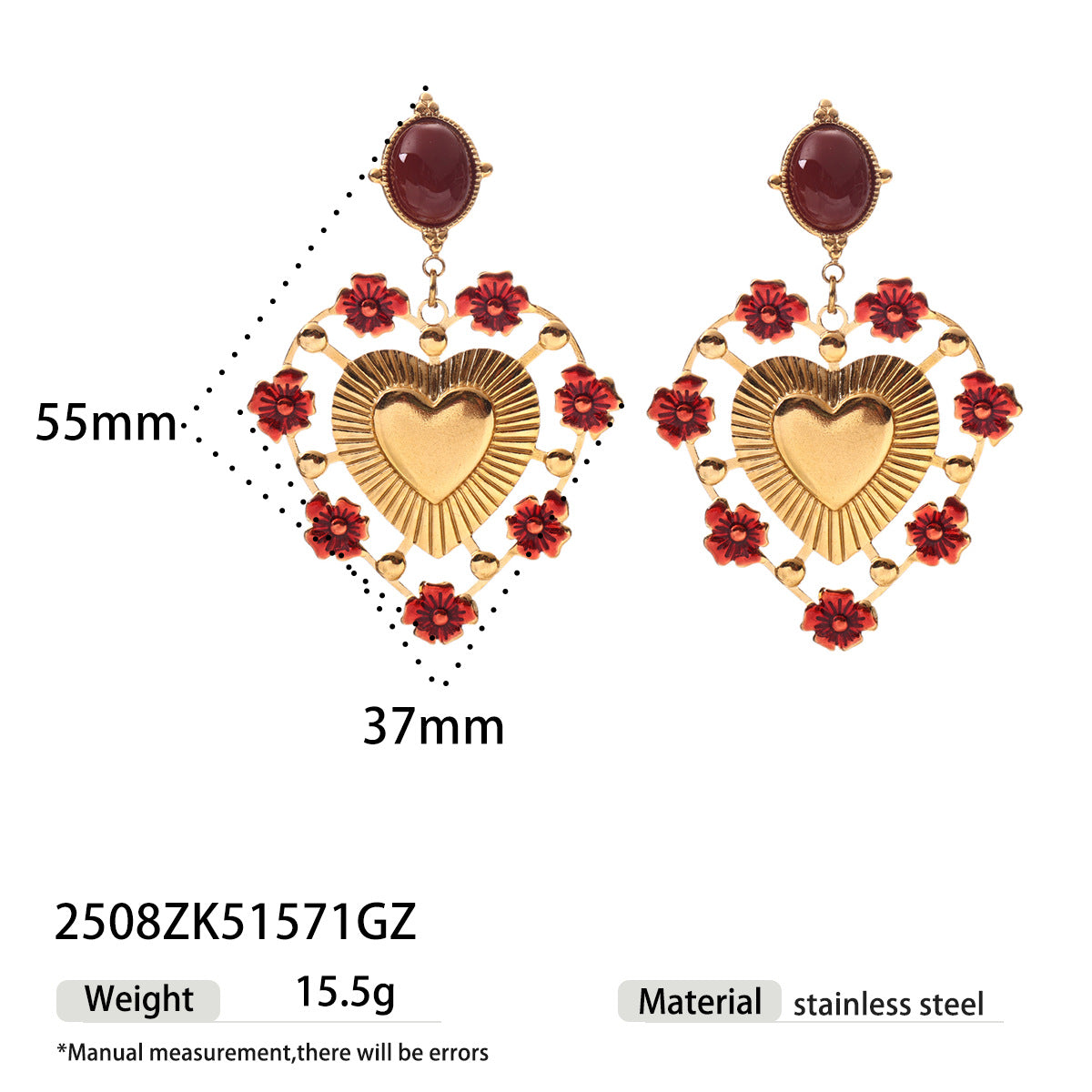 Chunky Enamel Beaded Necklace - DippedShop Wholesale - #4771