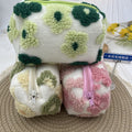Cute Soft Plush Floral Square - DippedShop Wholesale - #5091