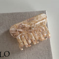 French Tortoise Shell Acetate Hair Claw Clips I6W6HCP1297