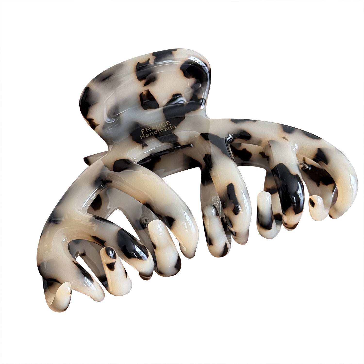 Retro Leopard Print Non-Slip Acetate Hair Claw 6W6HCP1295