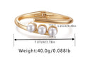 Minimalist Geometric Pearl Bracelet - DippedShop Wholesale - #6051