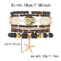 Boho Starfish Multi-Layer Bead - DippedShop Wholesale - #0883
