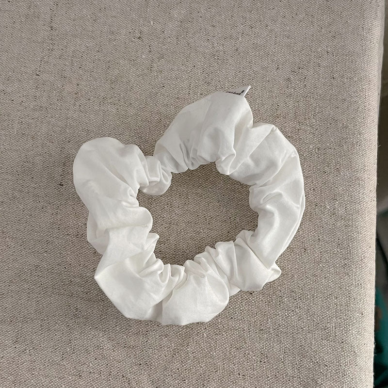 Dopamine Solid Color Cotton Elastic Scrunchies MK2BW6W6HSR56