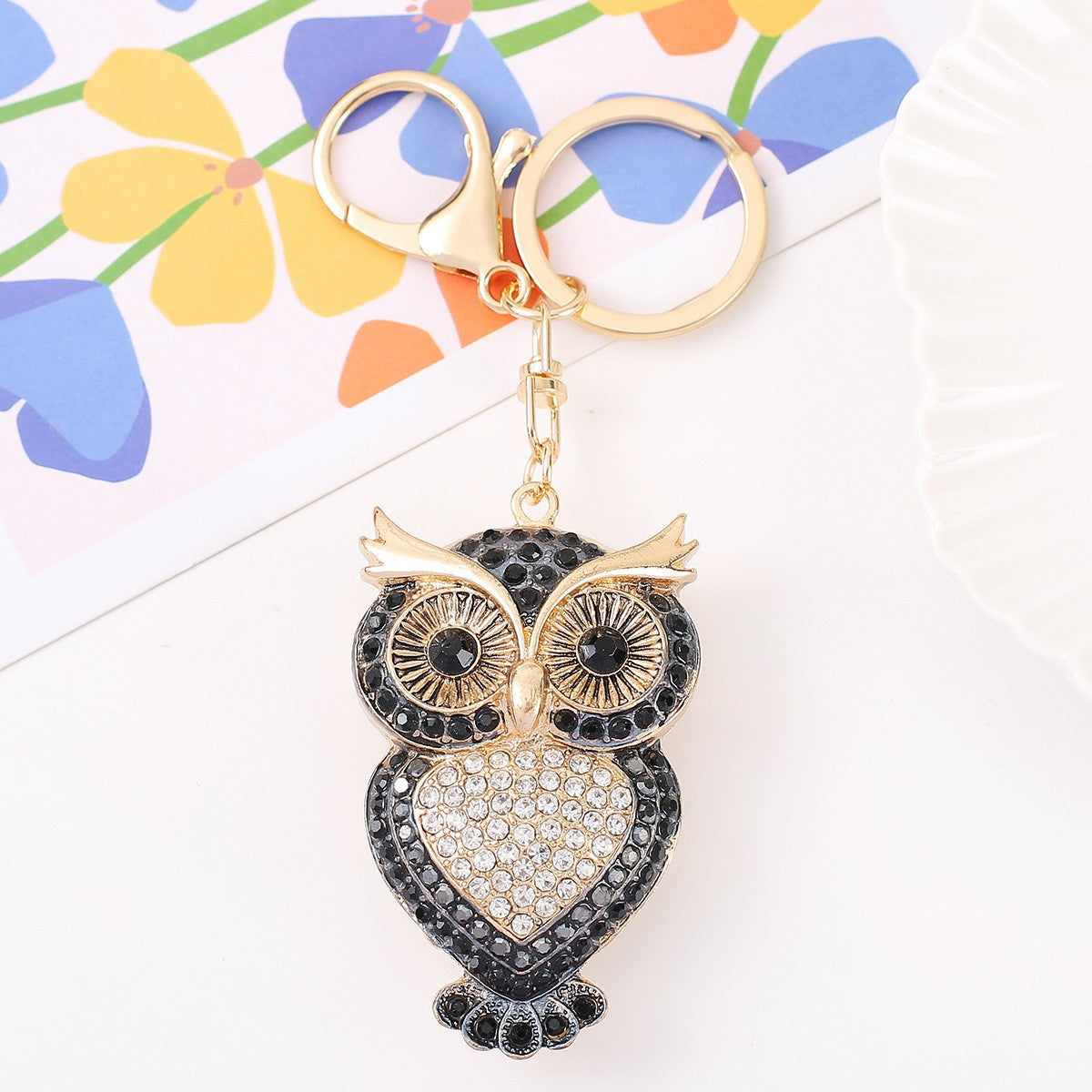 Owl Pendant Bag Charm - DippedShop Wholesale - #8259