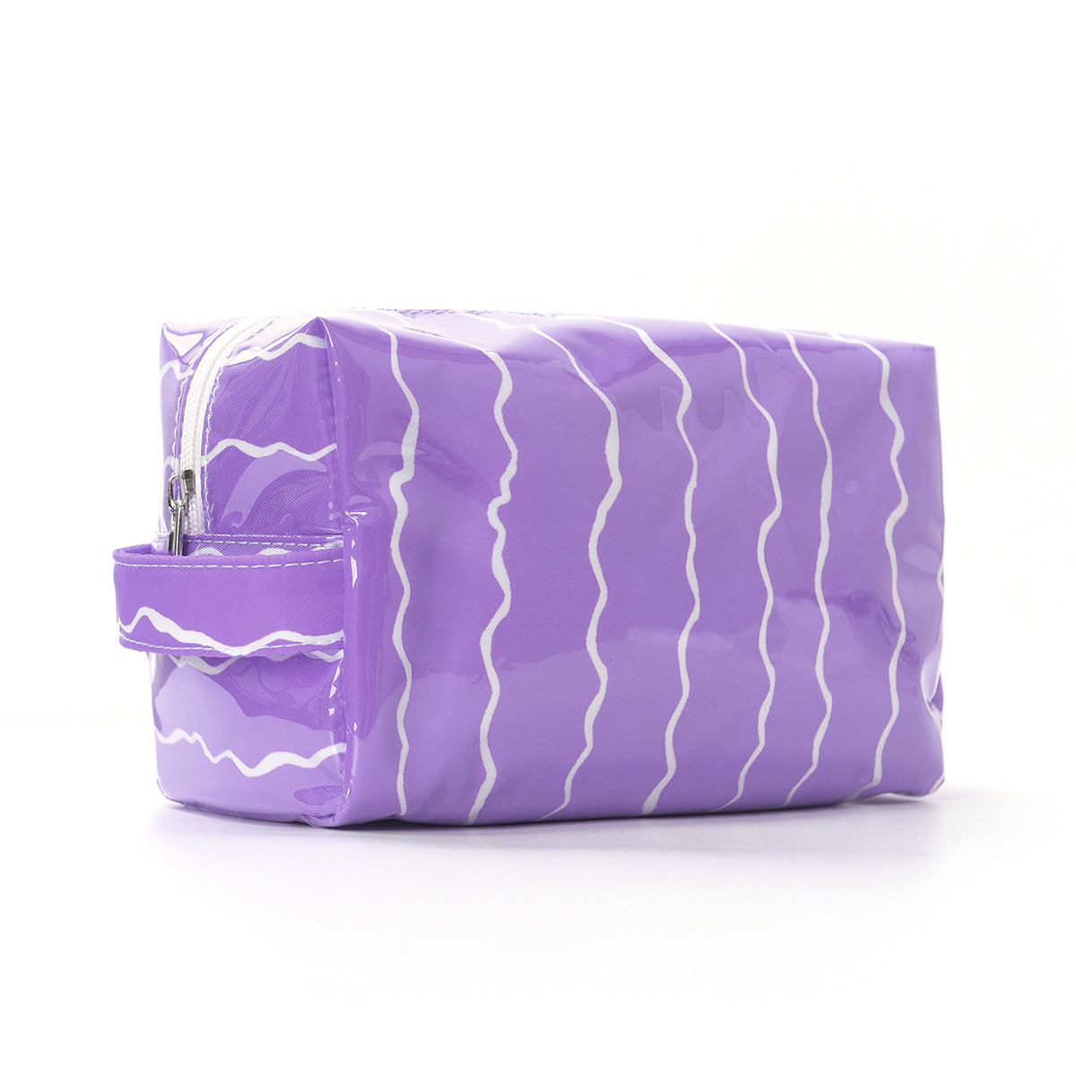 Chic Wavy PVC Waterproof Cosmetic Bag MK2BLW6C5CO16