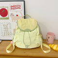 Cute Bowknot Embroidery Flap Drawstring Backpack 6S10BBG1447