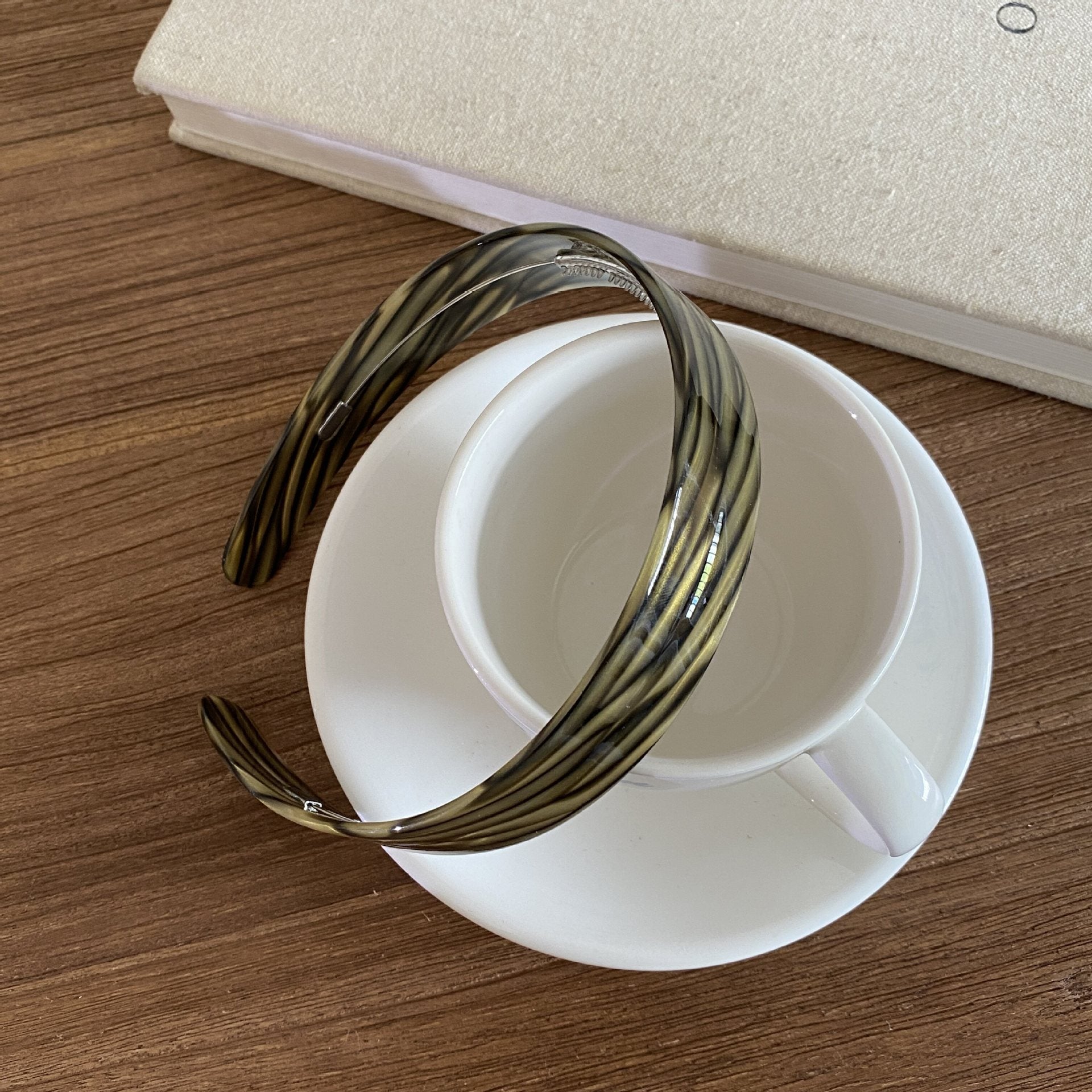 Acetate Wide Headband - DippedShop Wholesale - #6963