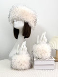 Faux Fur Headband Wrist Cuffs - DippedShop Wholesale - #4739